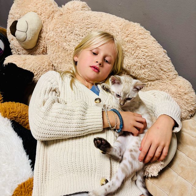 Kuscheln mit Cindy