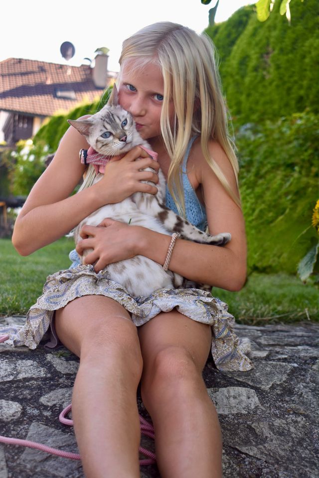 Mit Cindy im Garten